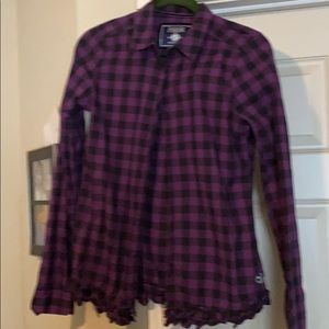 Juniors button down top